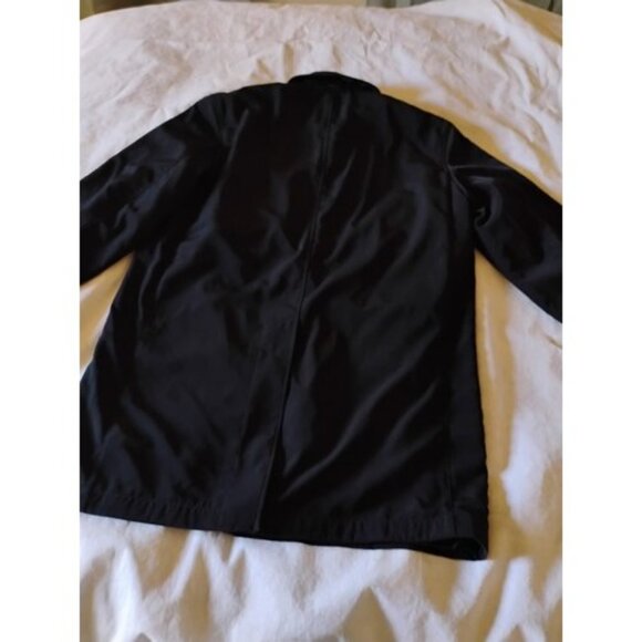 Claiborne Black Rain Coat 38S New Soho Jacket - Picture 10 of 11